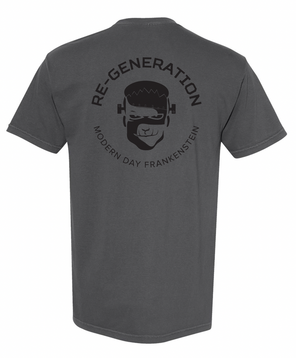 Modern Day Frankenstein - Heavyweight Charcoal Tee