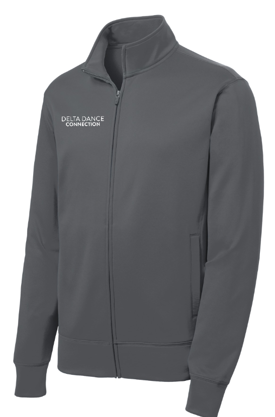 Delta Dance - Company Dance Team - Adult Sport-Wick Fleece Full-Zip Jacket (Name Optional)