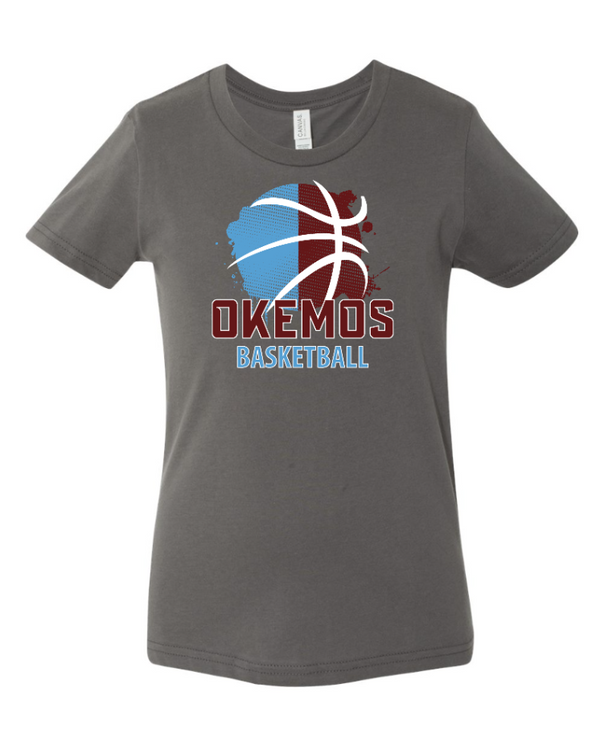 Okemos Wolves - MultiColor Basketball T-Shirt (Youth / Adult)