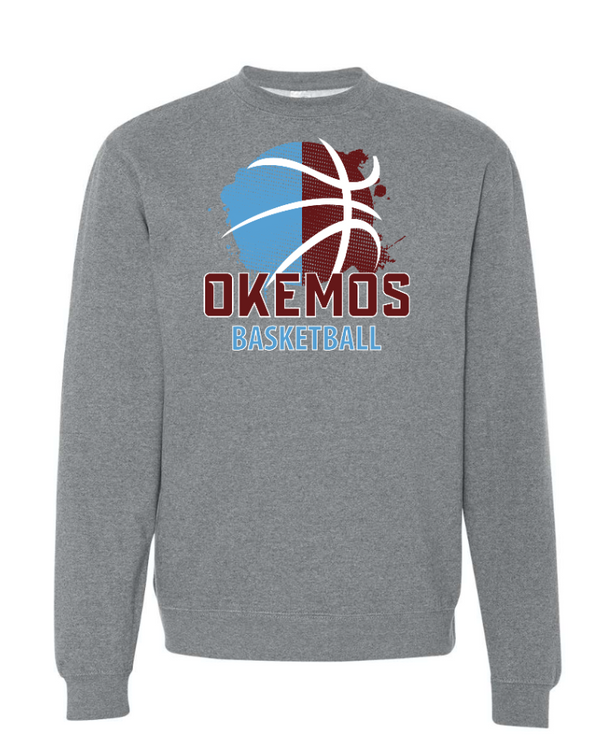 Okemos Wolves - Midweight Crewneck Sweatshirt  (Youth / Adult)