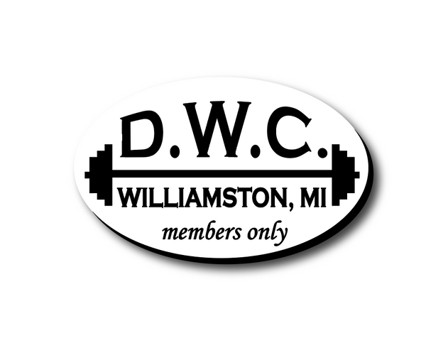 DWC - Members Only Sticker