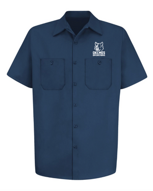 Unisex/Men's Uniform Button Up Shirt - Tall | Okemos Operations