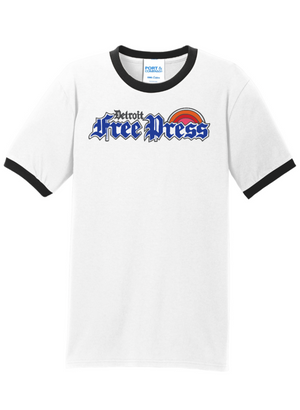 Unisex Custom T-Shirt - Ringer Style | Detroit Free Press