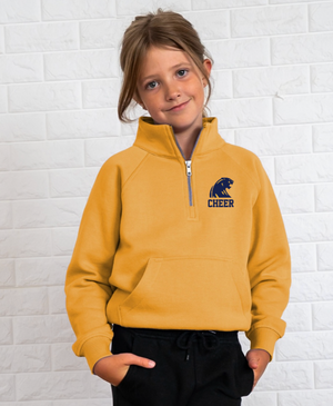 Youth Boxy 1/2 Zip | DHS Sideline Cheer