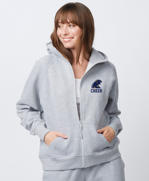 Women's Relaxed Full Zip Hoodie | DHS Sideline Cheer