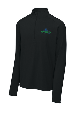 Unisex Performance Stretch 1/4 Zip | Heartland Builders