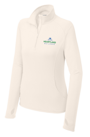 Women's Performance Stretch 1/4 Zip | Heartland Builders