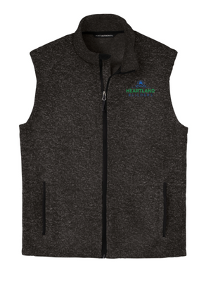 Unisex/Men's Sweater Fleece Vest | Heartland Builders