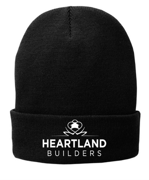 Fleece Lined Knit Beanie | Heartland Builders