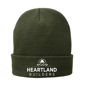 Fleece Lined Knit Beanie | Heartland Builders