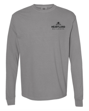 Unisex Heavyweight Long Sleeve T-Shirt | Heartland Builders