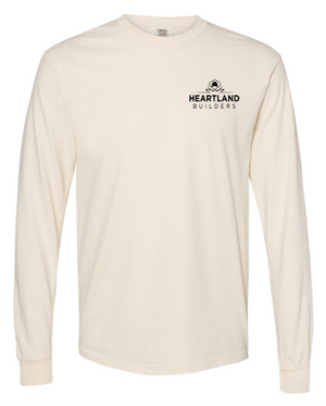 Unisex Heavyweight Long Sleeve T-Shirt | Heartland Builders