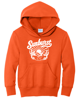 Sunburst Elementary | Port & Co Youth Core Fleece Pullover Hoodie
