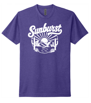 Sunburst Elementary | Next Level Adult Unisex T-Shirt Purple