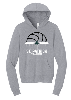 Youth Custom Hoodie - Sponge Fleece | St. Patrick Volleyball