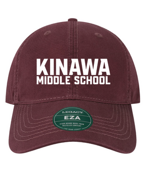 Unstructured Twill Hat | Kinawa Middle School