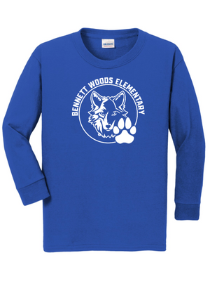 Youth Long Sleeve T-Shirt | Bennett Woods Elementary