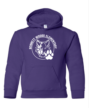 Youth Hoodie | Bennett Woods Elementary