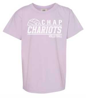 Youth Custom T-Shirt - Heavyweight | CHAP Chariots Volleyball