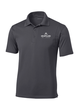 Tall Unisex/Men's Performance Polo | Heartland Builders