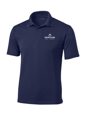 Tall Unisex/Men's Performance Polo | Heartland Builders