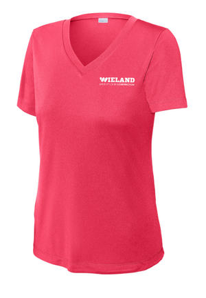 Women's V-Neck Performance T-Shirt | WIELAND