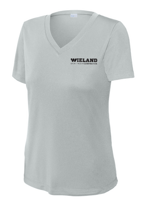 Women's V-Neck Performance T-Shirt | WIELAND