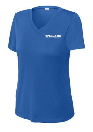 Women's V-Neck Performance T-Shirt | WIELAND