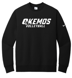 Unisex Custom Crewneck - Nike | Okemos Volleyball
