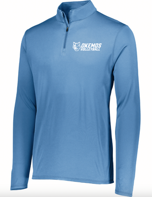 Unisex Custom 1/4-Zip - Moisture-Wicking | Okemos Volleyball