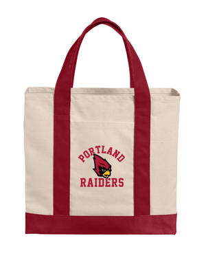 Cotton Canvas Tote Bag | Portland Raiders Staff