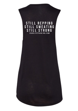 Women's Flowy Scoop Muscle Tank | Zug Elite Training