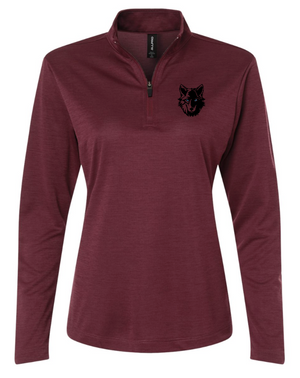 Women's Custom Quarter-Zip - Performance | Hiawatha Elementary