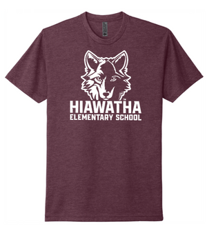 Unisex Custom T-Shirt | Hiawatha Elementary