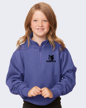 Youth Custom Quarter-Zip | Hiawatha Elementary