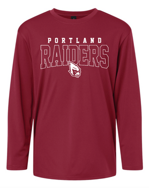 Youth Performance Long Sleeve T-Shirt | Portland Raiders