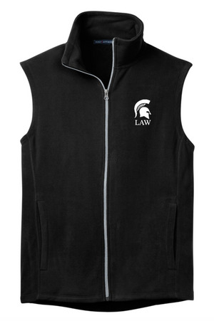 Unisex/Men's Microfleece Vest | MSU College of Law