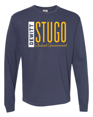 Unisex Heavyweight Long Sleeve T-Shirt | DeWitt Student Government
