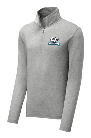 Unisex/Men's Lightweight Tri-Blend 1/4 Zip | EFHS Unified Sports