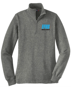 Women's 1/4 Zip Sweatshirt | EFHS Unified Sports