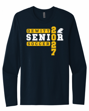 Youth Long Sleeve T-Shirt | DeWitt Seniors Soccer
