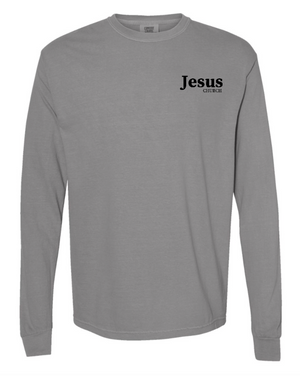 Unisex Comfort Colors Long Sleeve T-Shirt | Jesus Church