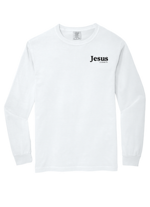 Unisex Comfort Colors Long Sleeve T-Shirt | Jesus Church