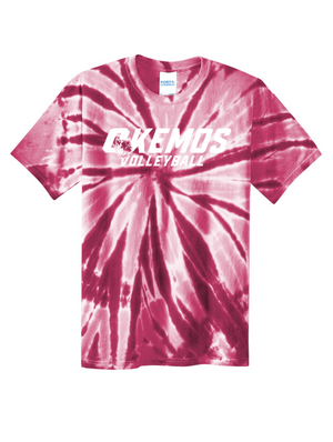 Youth Tie Dye T-Shirt | CMS Volleyball