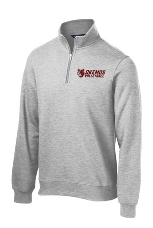 Unisex 1/4 Zip Sweatshirt | CMS Volleyball