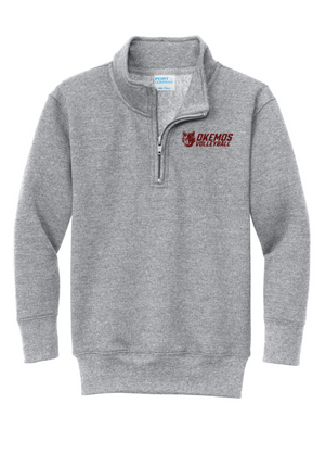Youth 1/4 Zip Sweatshirt | CMS Volleyball