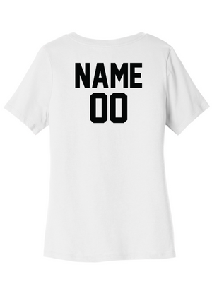Women's Relaxed V-Neck T-Shirt | LA Dragons