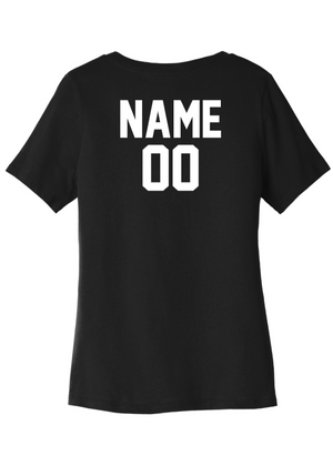 Women's Relaxed V-Neck T-Shirt | LA Dragons