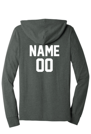 Unisex Hooded Long Sleeve T-Shirt | LA Dragons