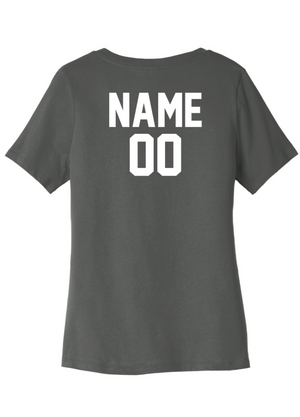 Women's Relaxed V-Neck T-Shirt | LA Dragons